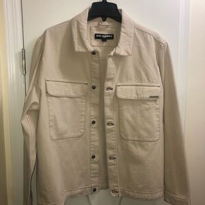 Karl Lagerfeld Beige Men's Jean Jacket